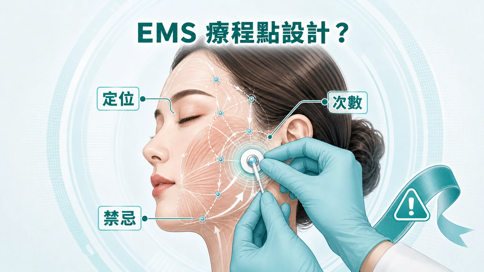 面部 EMS 療程要做幾多次?療程設計、電極定位與禁忌症