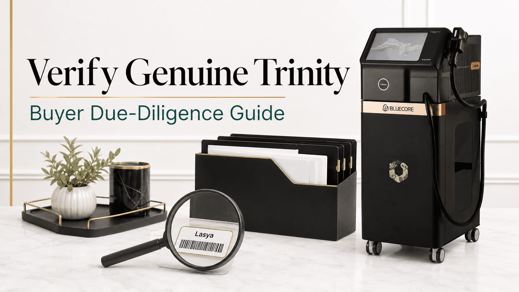 How to Verify a Genuine BLUECORE Trinity Liftoning Device