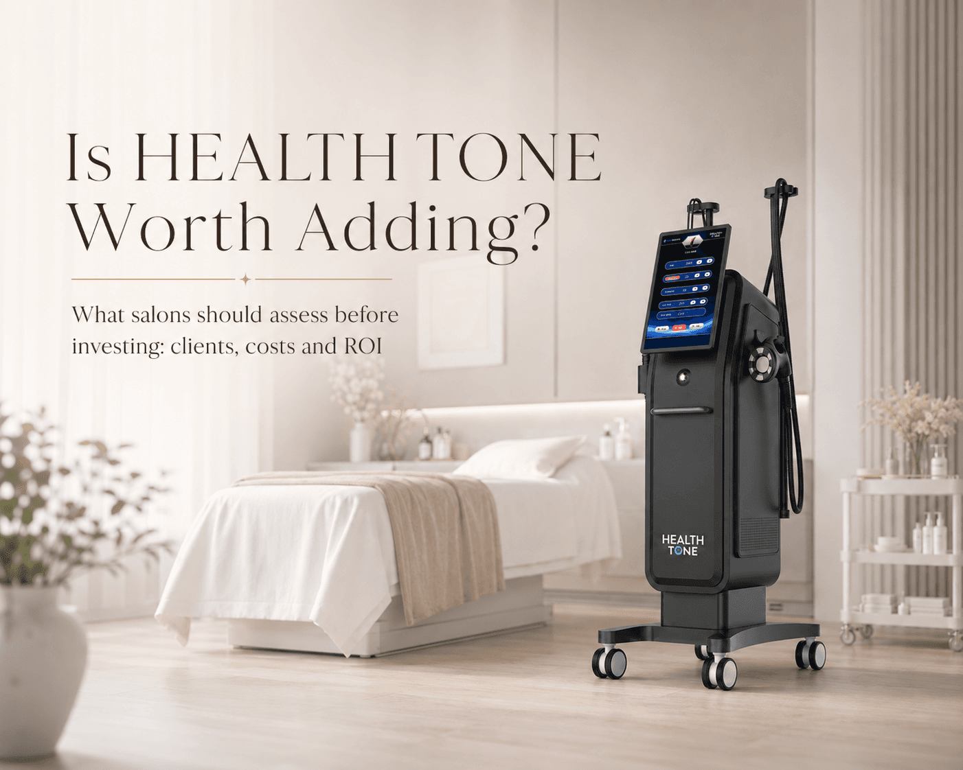 Should Your Beauty Salon Invest in HEALTH TONE? Cost, Pricing, Training and ROI Checklist