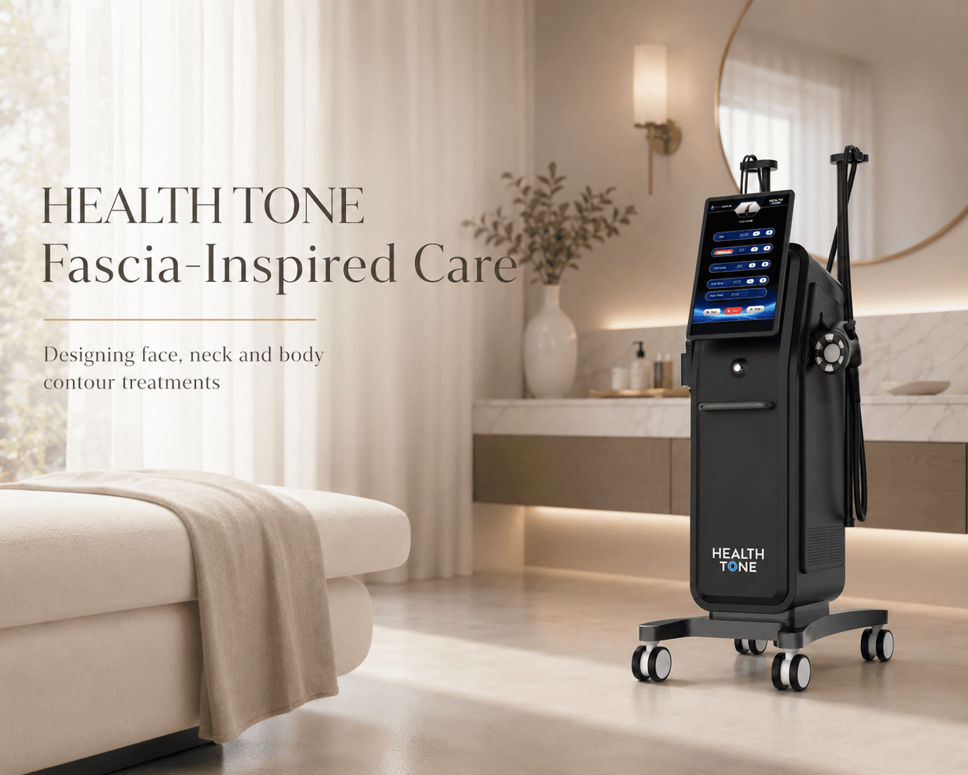 HEALTH TONE Fascia-Inspired Beauty Treatments: Facial, Neck and Body Contouring Menu Ideasx